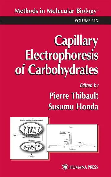 Cover of Capillary Electrophoresis of Carbohydrates