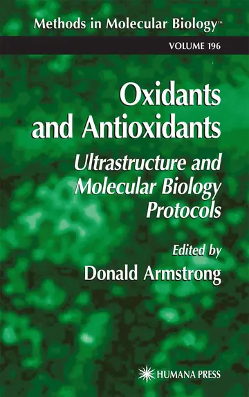 Cover of Oxidants and Antioxidants