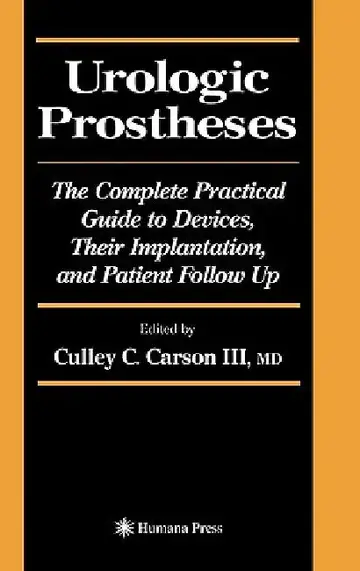 Cover of Urologic Prostheses