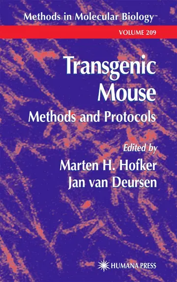 Cover of Transgenic Mouse Methods and Protocols