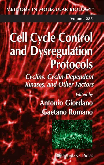 Cover of Cell Cycle Control and Dysregulation Protocols