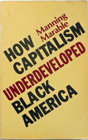 Cover of How Capitalism Underdeveloped Black America