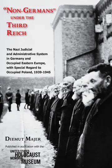 Cover of Non-Germans" under the Third Reich