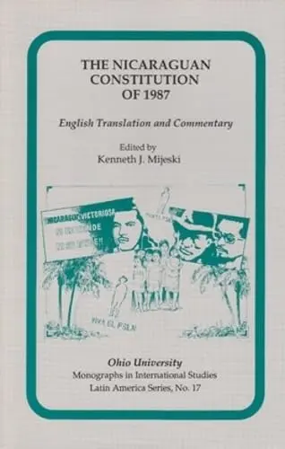 Cover of The Nicaraguan Constitution of 1987