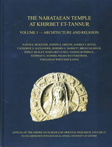 Cover of The Nabataean Temple at Khirbet Et-Tannur, Jordan