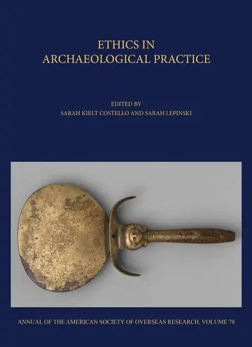 Cover of Ethics in Archaeological Practice