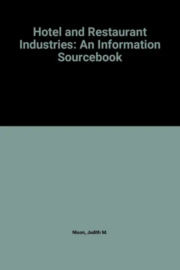 Cover of Hotel and Restaurant Industries