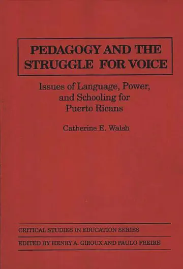 Cover of Pedagogy and the Struggle for Voice