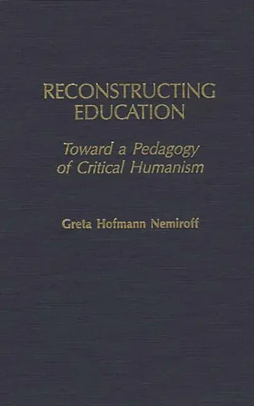 Cover of Reconstructing Education