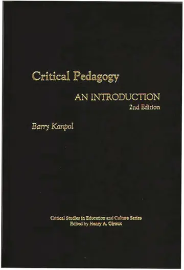 Cover of Critical Pedagogy