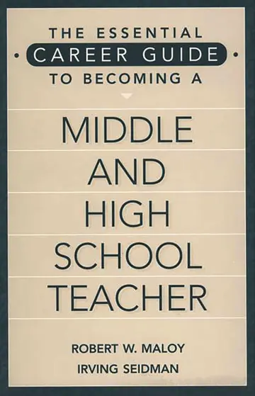 Cover of The Essential Career Guide to Becoming a Middle and High School Teacher
