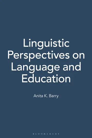 Cover of Linguistic Perspectives on Language and Education
