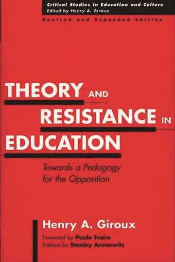 Cover of Theory and Resistance in Education