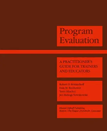 Cover of Program Evaluation