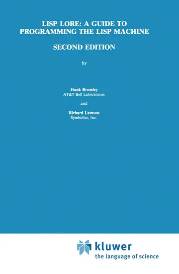 Cover of LISP Lore