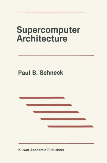 Cover of Supercomputer Architecture