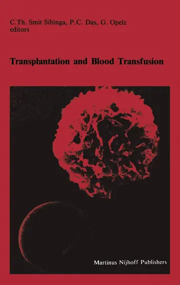 Cover of Transplantation and Blood Transfusion