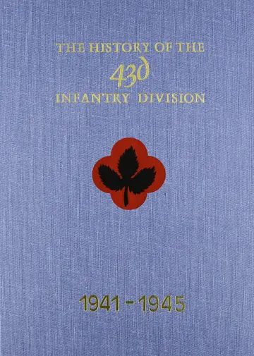 Cover of History of the 43rd Infantry Division