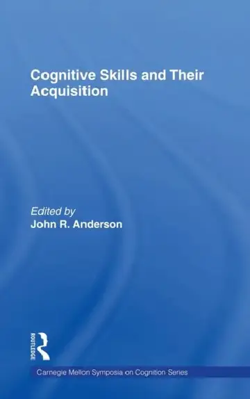 Cover of Cognitive Skills and Their Acquisition