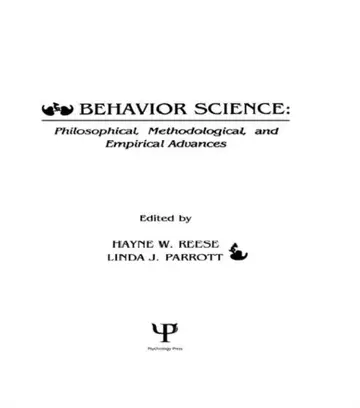Cover of Behavior Science