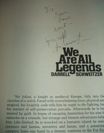 Cover of We are all legends