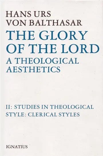 Cover of Glory of the Lord Theological Aesthetics