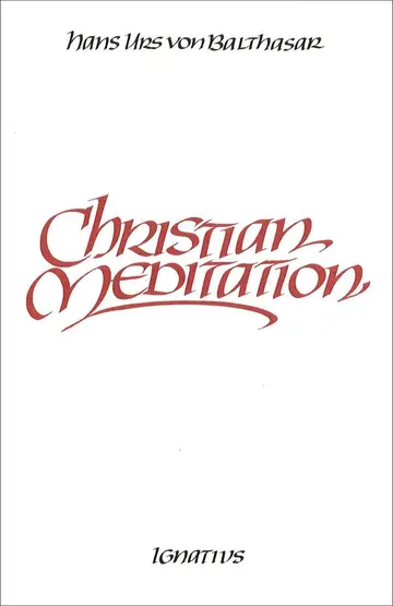 Cover of Christian Meditation