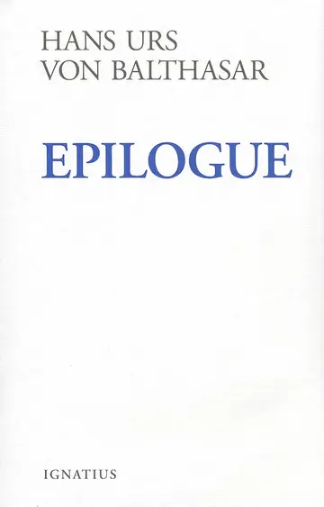 Cover of Epilogue