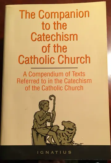 Cover of Companion to the Catechism of the Catholic Church