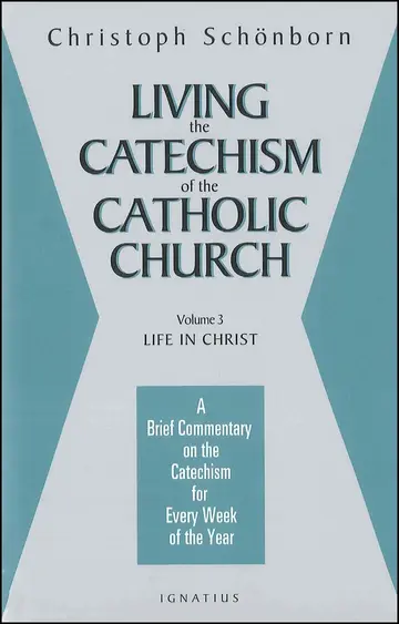 Cover of Living the Catechism of the Catholic Church