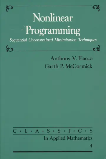 Cover of Nonlinear Programming