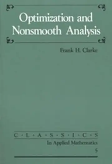 Cover of Optimization and Nonsmooth Analysis