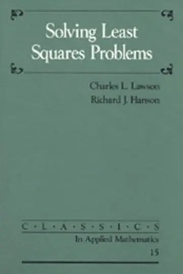 Cover of Solving Least Squares Problems