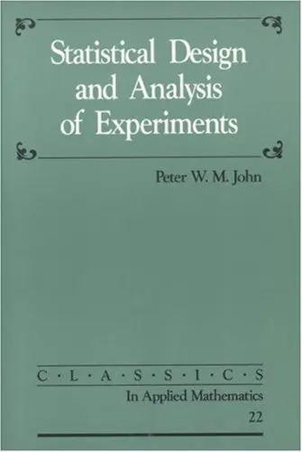 Cover of Statistical Design and Analysis of Experiments