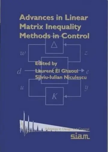 Cover of Advances in Linear Matrix Inequality Methods in Control