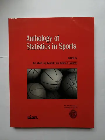 Cover of Anthology of Statistics in Sports