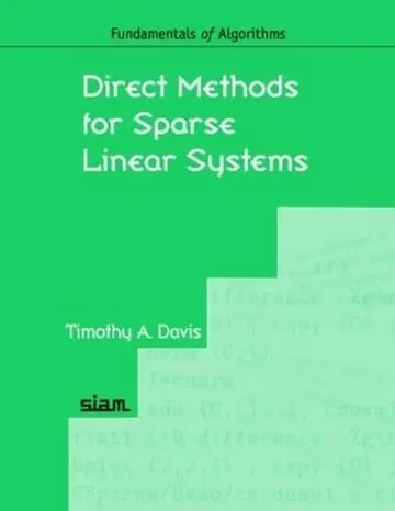 Cover of Direct Methods for Sparse Linear Systems