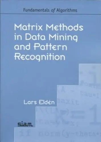 Cover of Matrix Methods in Data Mining and Pattern Recognition