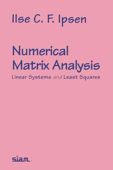 Cover of Numerical Matrix Analysis