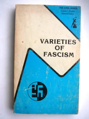 Cover of Varieties of Fascism