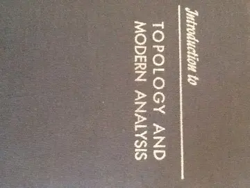 Cover of Introduction to Topology and Modern Analysis