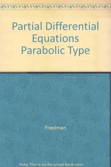 Cover of Partial Differential Equations of Parabolic Type