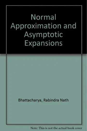 Cover of Normal Approximation and Asymptotic Expansions