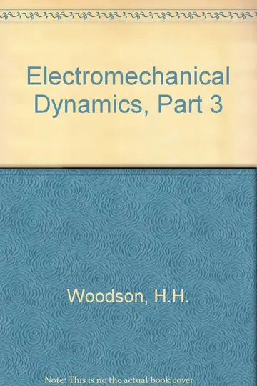Cover of Electromechanical Dynamics, Part 3