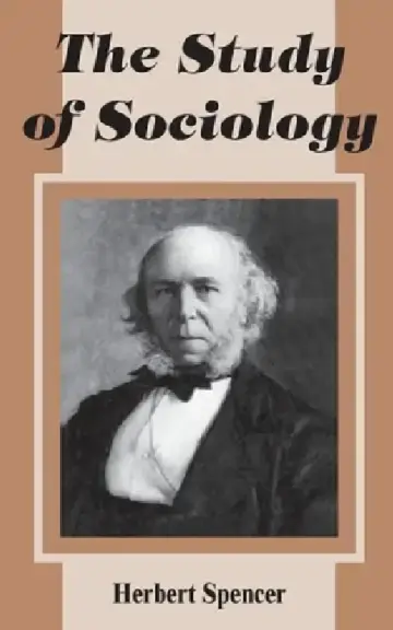 Cover of The Study of Sociology
