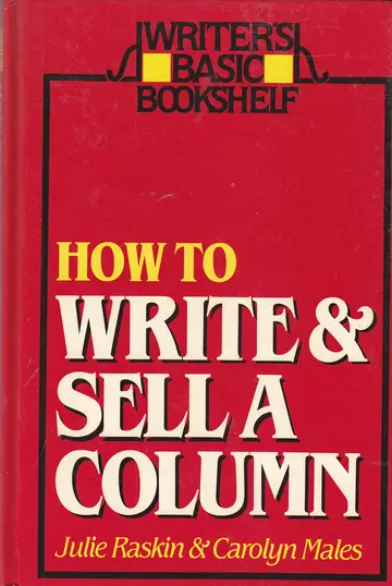 Cover of How to Write and Sell a Column