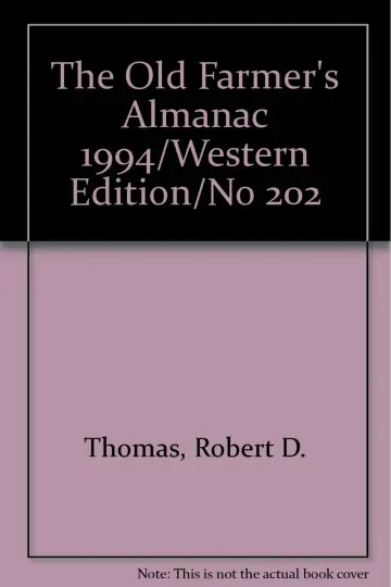Cover of The Old Farmer's Almanac 1994/Western Edition/No 202