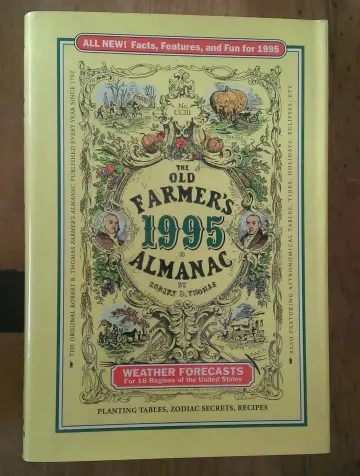Cover of The Old Farmer's Almanac 1995