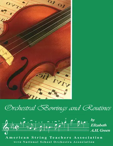Cover of Orchestral Bowings and Routines