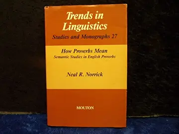 Cover of How Proverbs Mean